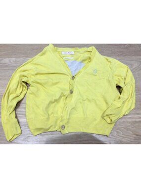 The Animal Observatory yellow boys oversize cardigan size 6 $120